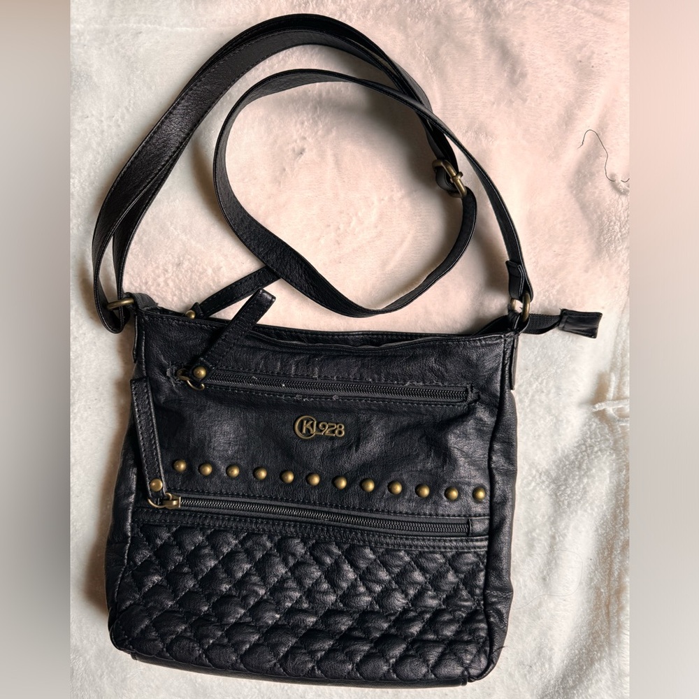 VGUC Crossbody purse soft manmade leather